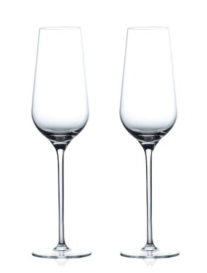 Wedgwood Globe Champagne Flutes 240ml (Set of 2)