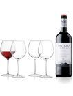 Castillo Clavijo Rioja 75cl & LSA Red Wine Glasses - 400ml