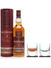 GlenDronach 12 Year Old Highland Single Malt Whisky 70cl & 2 LSA Whisky Renfrew Tumblers