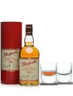 Glenfarclas 10Yr Whisky 70cl & LSA Whisky Renfrew Tumblers 270ml