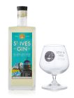 St Ives Gin 70cl & Gin Glass
