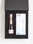 Louis Roederer Rosé Half & LSA Moya Flutes Luxury Gift Box