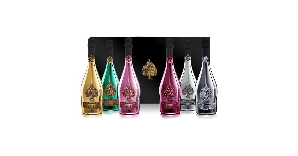 Ace of Spades Champagne Bottle Candle – Candleholic Shop
