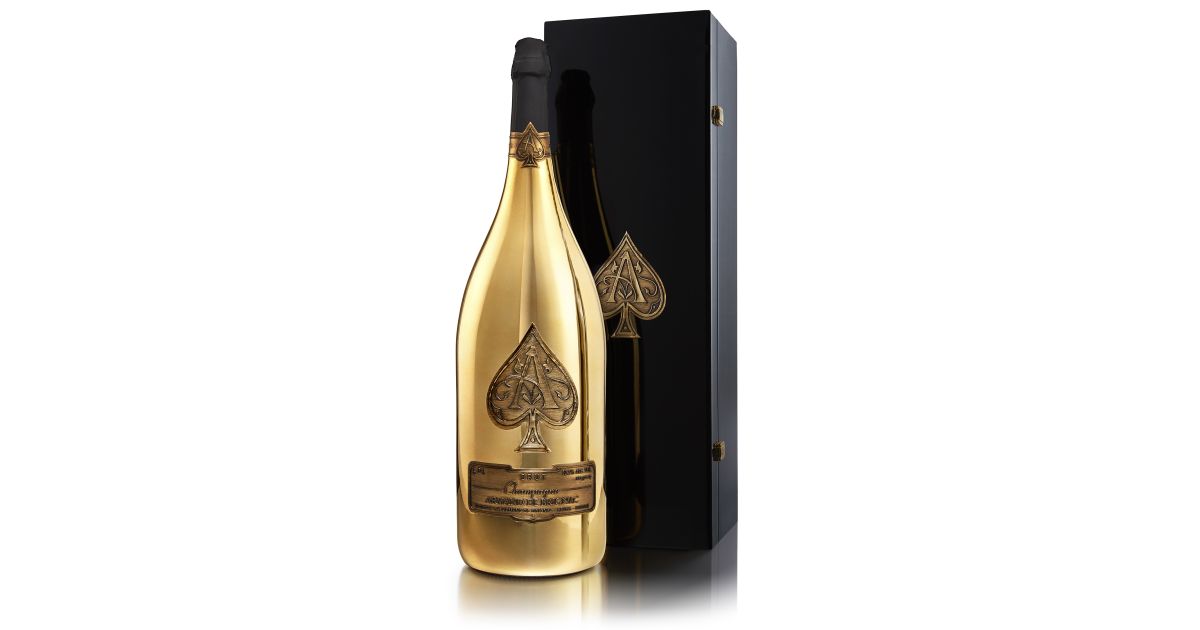 Armand de Brignac - Ace of Spades Brut Gold Champagne (Wooden Box) NV (12L)
