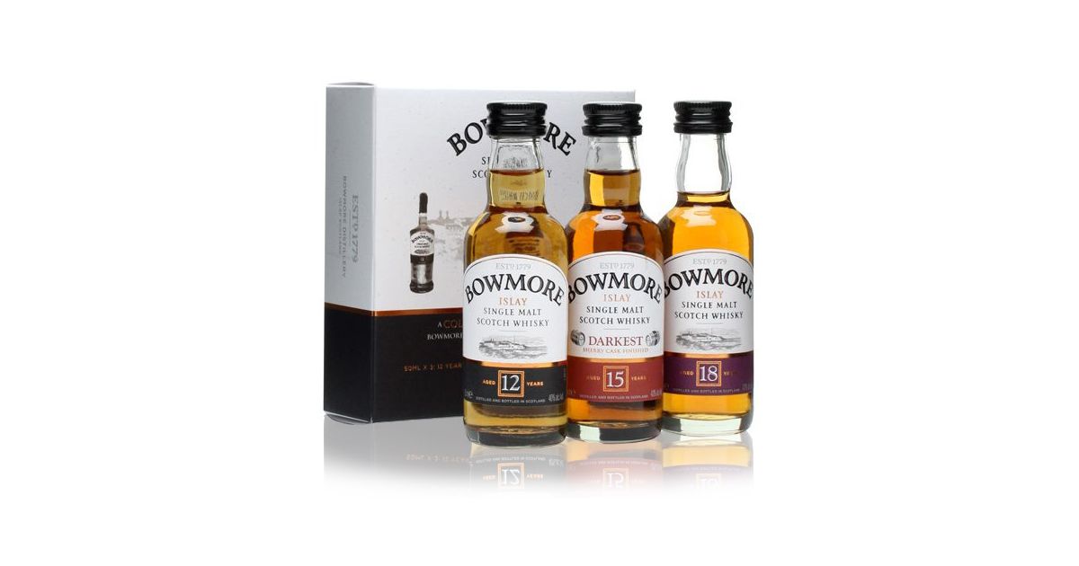 Bowmore 12 15 And 18 Year Old 3x5cl