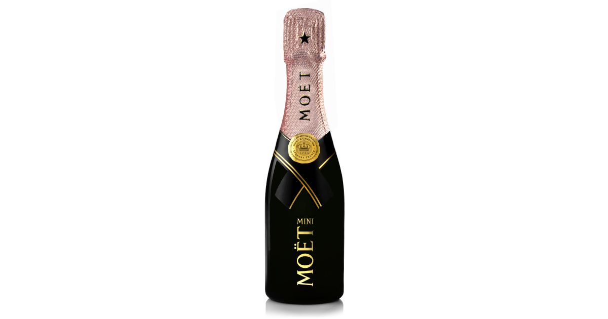 Moet & Chandon Rosé - Miniature Champagne Gift Set (3 x 20cl