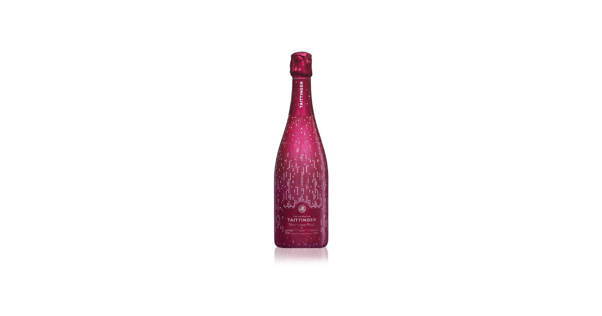 Taittinger Nocturne City Lights Rose NV (750ML), Sparkling Rose, Champagne  Blend