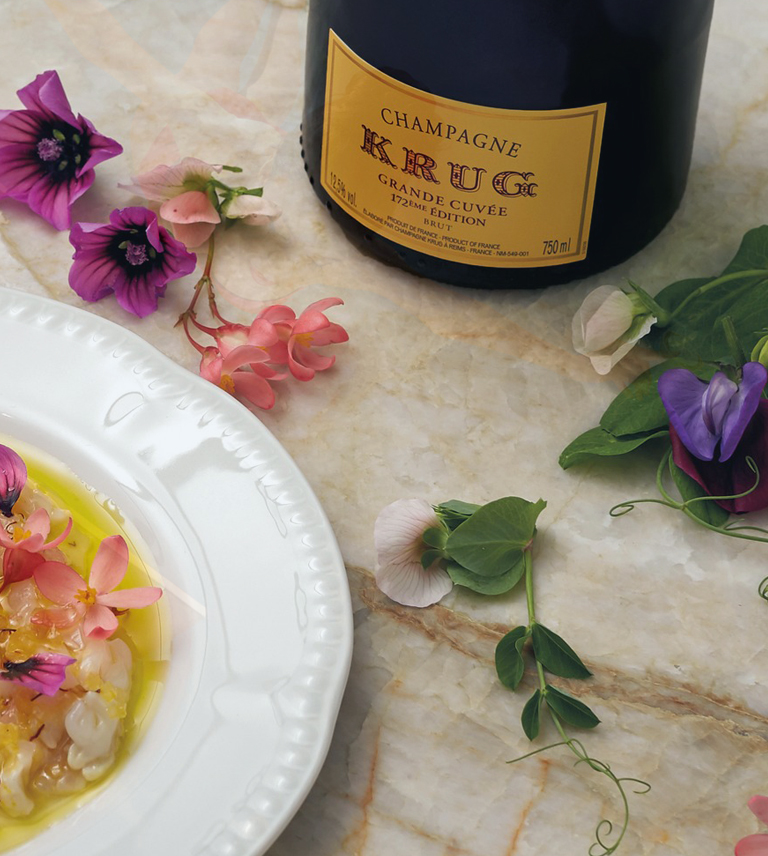 KRUG X FLOWERS